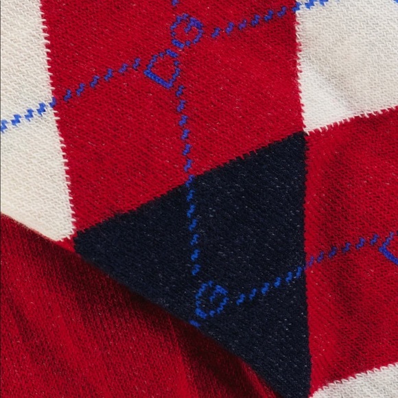 DOLCE & GABBANA KIDS Checked stretch cotton-blend tights - Picture 4 of 9